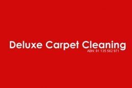 Deluxe Carpet Cleaning Logo Design