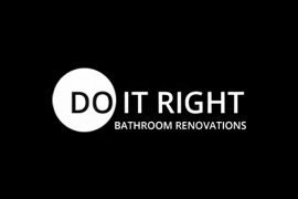 Do It Right Bathroom Renovations Logo Design