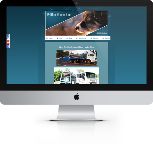 Blue Heeler Bins Website