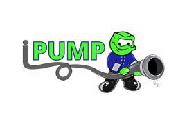 I Pump Concrete Logo Design